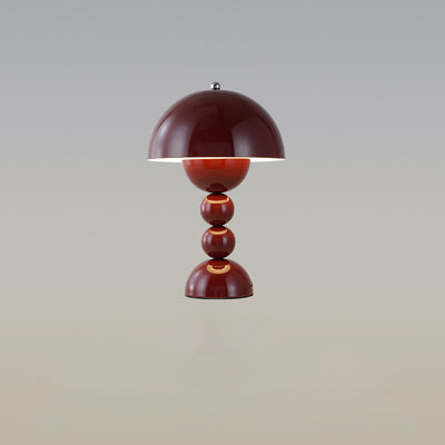 Contemporary Nordic Flower Bud Iron 1-Light Table Lamp For Bedroom