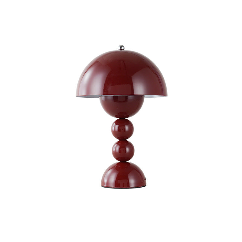 Contemporary Nordic Flower Bud Iron 1-Light Table Lamp For Bedroom