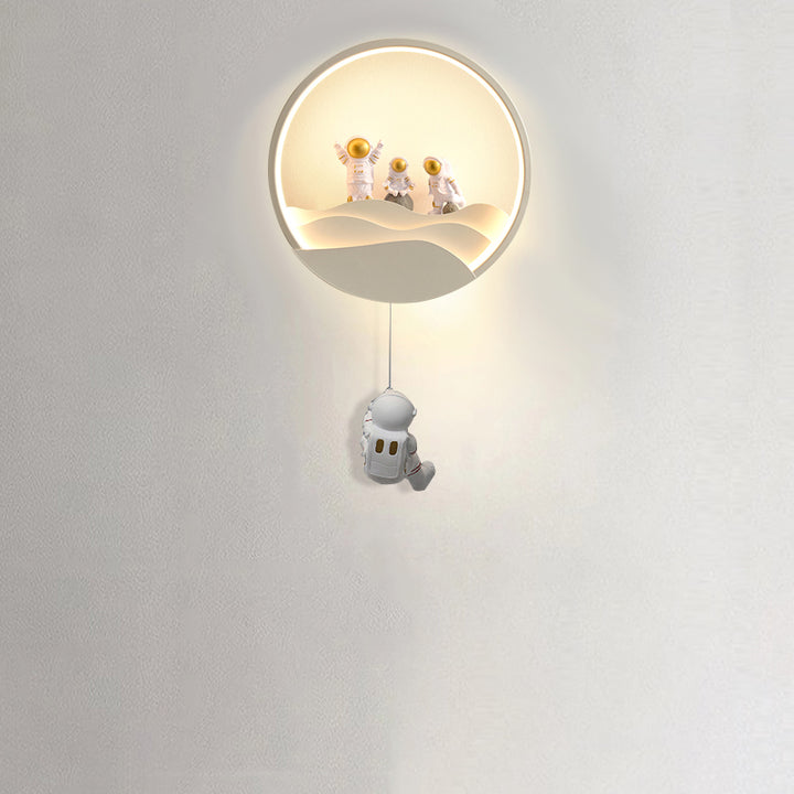 Lampe murale LED en aluminium avec résine de silicone pour chambre d&