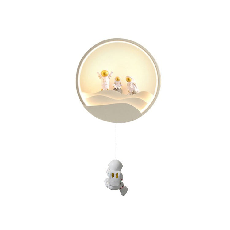 Lampe murale LED en aluminium avec résine de silicone pour chambre d&