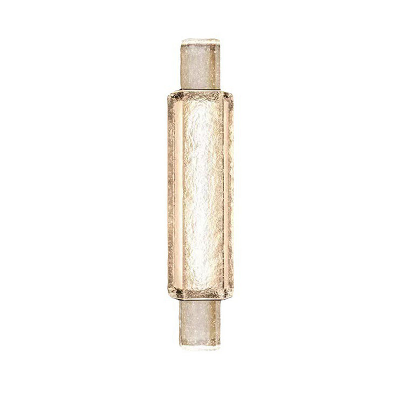 Lámpara de Aplique de Pared LED de Cilindro de Burbuja de Hierro y Vidrio de Lujo Moderno para Dormitorio 