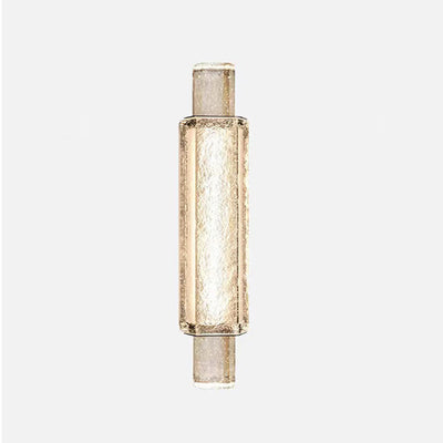 Lámpara de Aplique de Pared LED de Cilindro de Burbuja de Hierro y Vidrio de Lujo Moderno para Dormitorio 