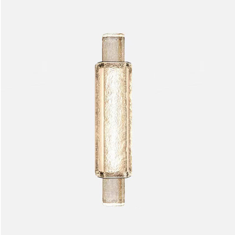 Lámpara de Aplique de Pared LED de Cilindro de Burbuja de Hierro y Vidrio de Lujo Moderno para Dormitorio 