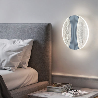 Modern Luxury Round Square Hardware Acrylic LED Wall Sconce Lamp For Living Room