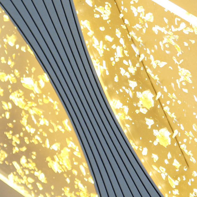 Moderne Luxus Runde Quadrat Hardware Acryl LED Wandleuchte Für Wohnzimmer 
