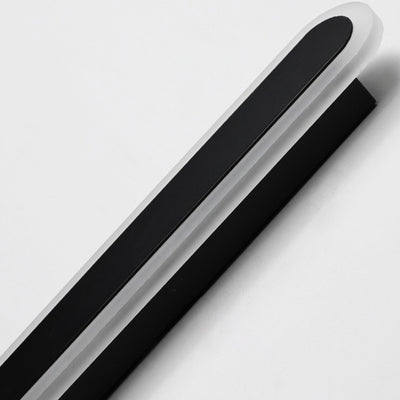 Moderne Minimalistische Lange Ovale Streifen Acryl Lampenschirm Eisen LED Wandleuchte Für Wohnzimmer 