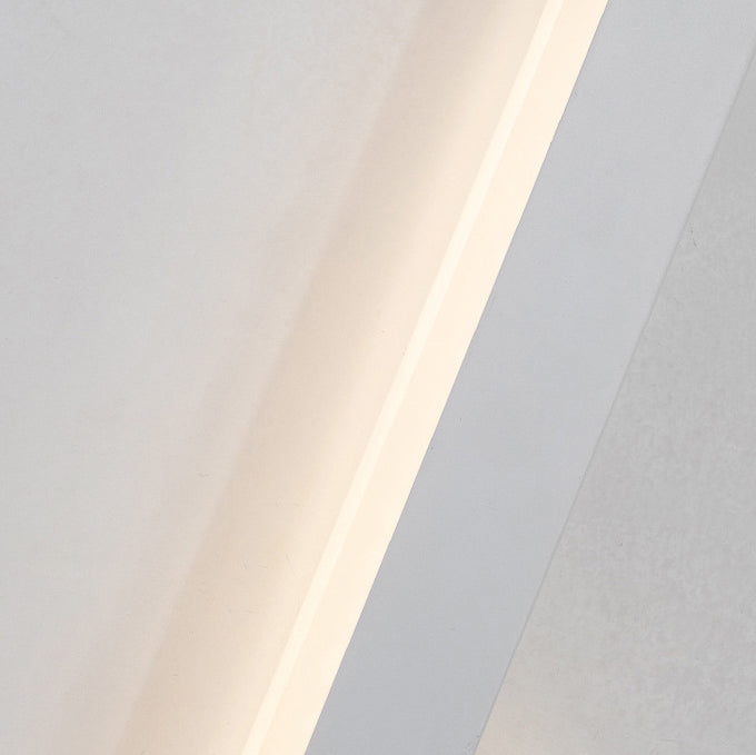 Moderne minimalistische doppelte lange Streifen-Acryl-Eisen-LED-Wandleuchte für das Schlafzimmer 