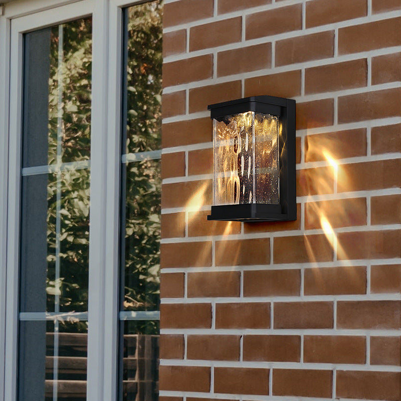 Applique murale LED en verre d&