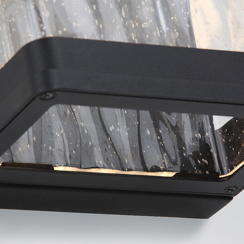Applique murale LED en verre d&