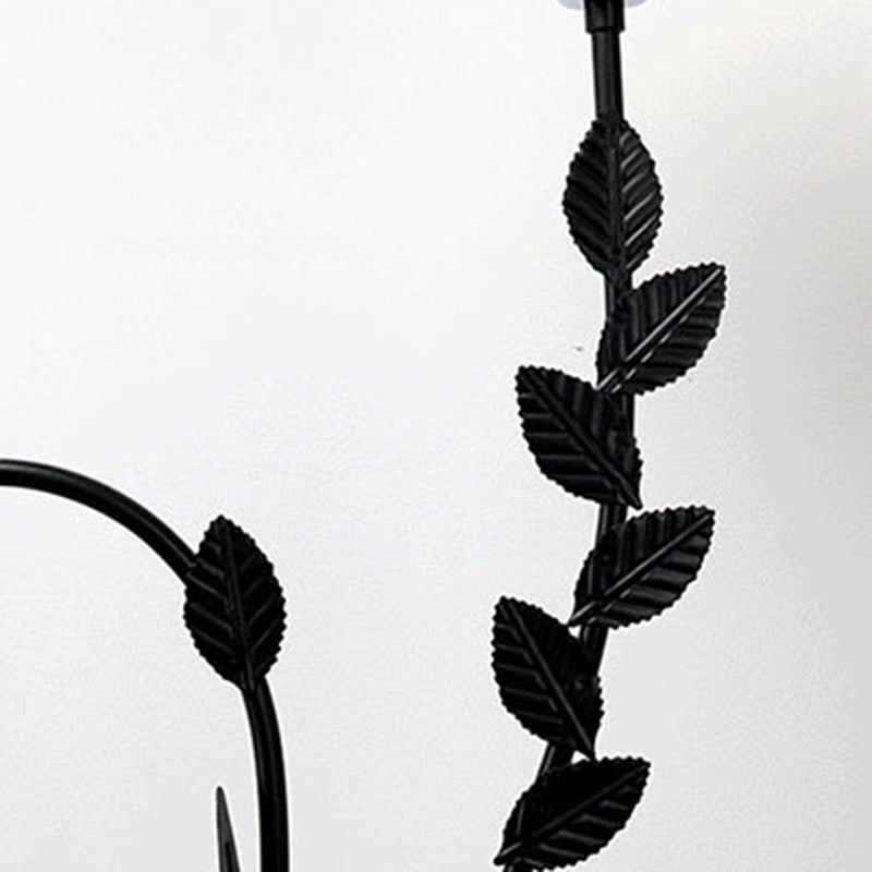 الثريا الزهرية الأسطوانية المستديرة الإسكندنافية المعاصرة من الحديد والزجاج بثلاثة أضواء لمصباح الأرضية في غرفة المعيشة 