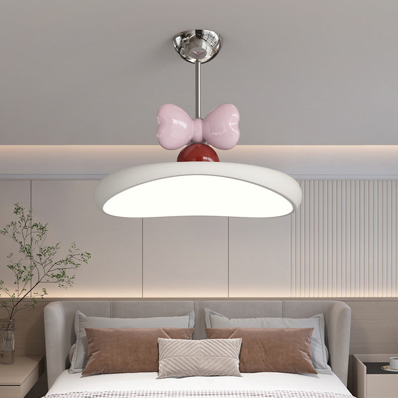 Lumière de plafond semi-encastrée LED en fer et acrylique à base semi-circulaire en arc ovale minimaliste moderne pour chambre 