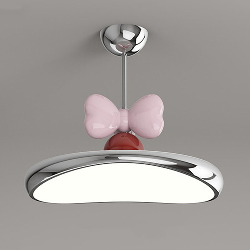 Lumière de plafond semi-encastrée LED en fer et acrylique à base semi-circulaire en arc ovale minimaliste moderne pour chambre 