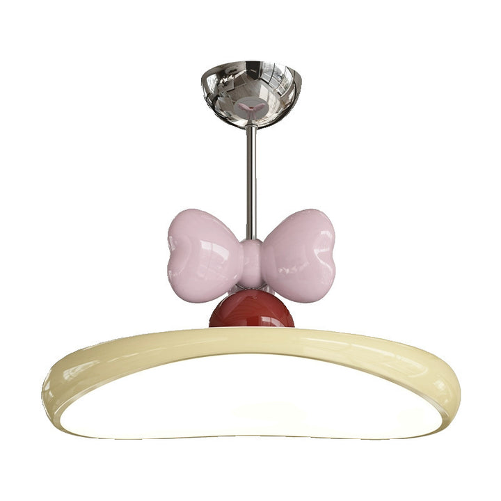 Lumière de plafond semi-encastrée LED en fer et acrylique à base semi-circulaire en arc ovale minimaliste moderne pour chambre 