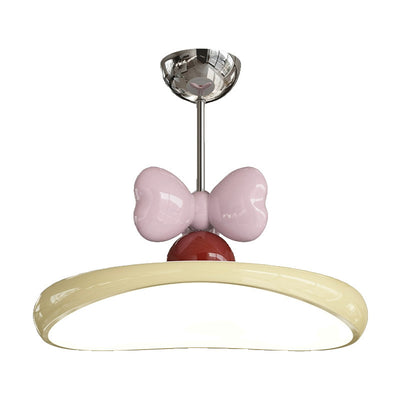 Lumière de plafond semi-encastrée LED en fer et acrylique à base semi-circulaire en arc ovale minimaliste moderne pour chambre 