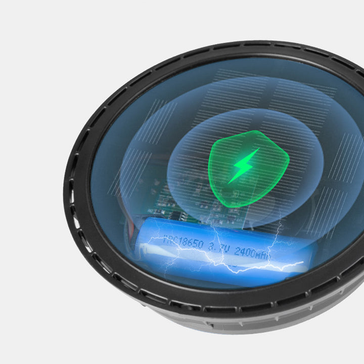 Lumière Suspendue à LED Étanche Solaire Minimaliste Moderne en Filigrane en Cône PC ABS pour Jardin 