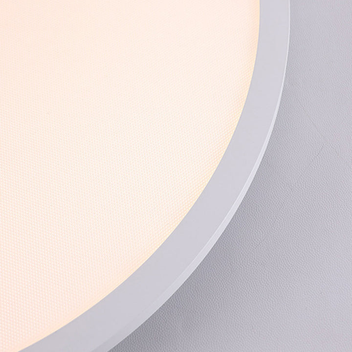 Modern Minimalist Cartoon Kids Round Half Circle Bear Aluminum Acrylic LED Flush Mount Ceiling Light For Bedroom
