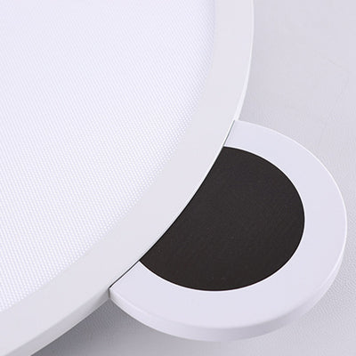 Plafonnier LED en acrylique et aluminium en forme d'ours demi-cercle rond pour enfants, style moderne minimaliste, pour chambre 