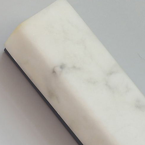 Applique Murale LED Moderne de Luxe Rectangle Ovale en Fer avec Faux Marbre pour Salon 
