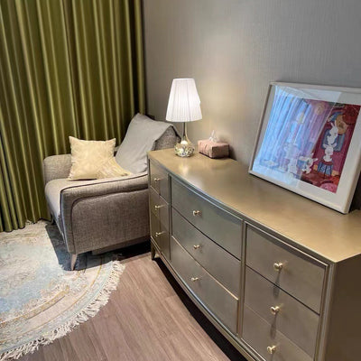 Lampe de table moderne de luxe avec bouteille ronde, matériel plissé, cristal, tissu, 1 lumière pour chambre à coucher 
