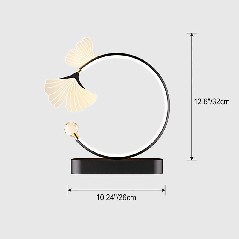 Zeitgenössische Kreative Bogenklinge Ovaler Sockel Eisen Aluminium Acryl LED Wandleuchte für Schlafzimmer 