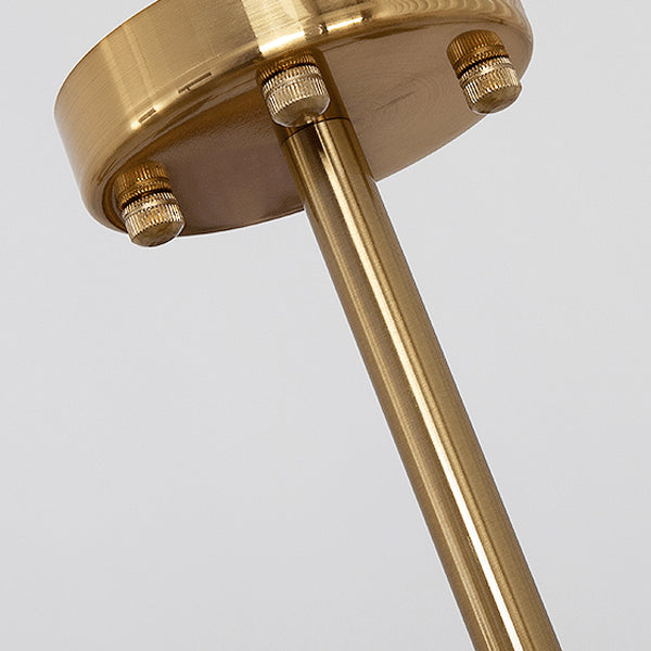 Lustre moderne de luxe en demi-cercle avec coquille texturée en fer et verre 5/6/8 lumières pour salon 