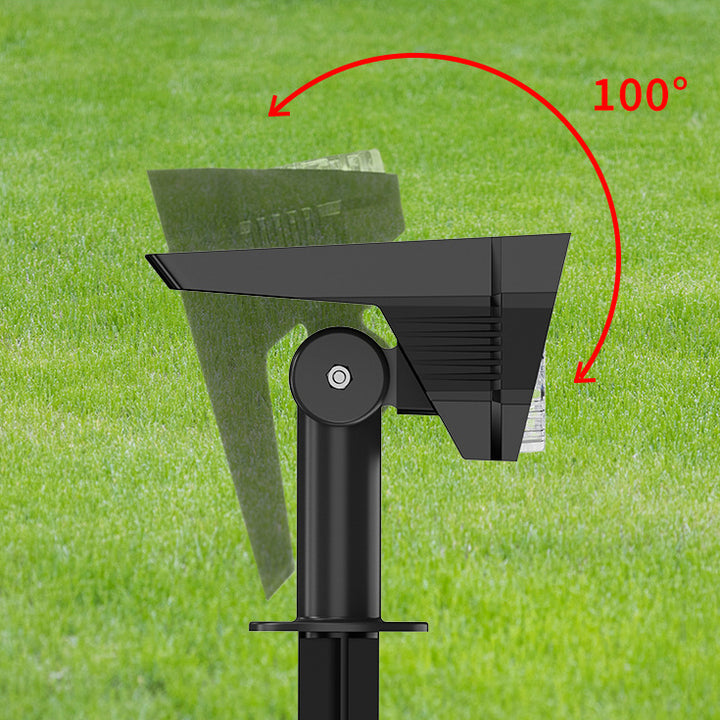 Modern Minimalist Solar Waterproof Rectangle Hexagonal ABS PC LED Ground Plug Lawn Landscape Light For Garden