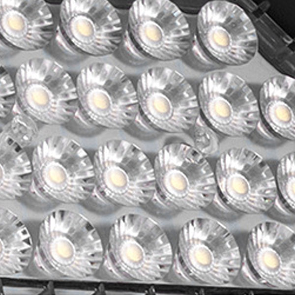 ضوء حديقة مشهد العشب الأرضي LED PC ABS سداسي مستطيل مقاوم للماء بالطاقة الشمسية الحديث البسيط 
