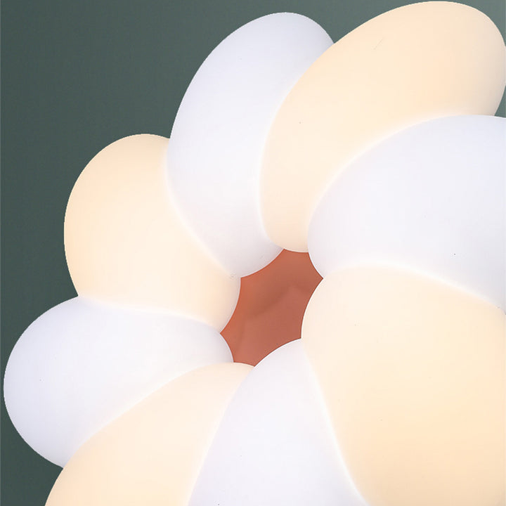 Luz de techo LED de montaje empotrado de hierro PLA con pétalos minimalistas modernos para dormitorio infantil 