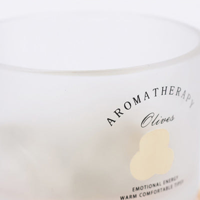 مصباح طاولة LED زجاجي ABS مستدير أسطواني حديث بسيط بحصى لغرفة النوم 