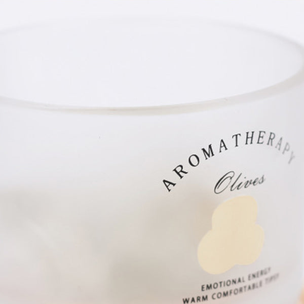 مصباح طاولة LED زجاجي ABS مستدير أسطواني حديث بسيط بحصى لغرفة النوم 