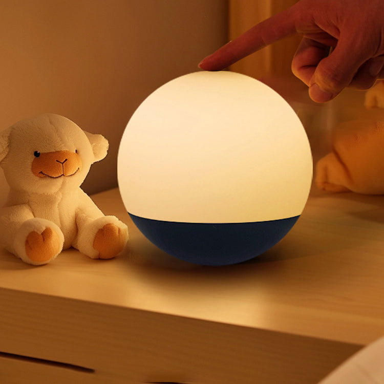 Lampe de Table LED Sphère Lune Minimaliste Moderne PP PS PVC pour Chambre 