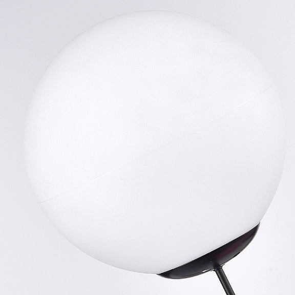 Contemporary Creative Cartoon Kids Space Rabbit Balloon Resin Plastic LED Table Lamp For Bedroom