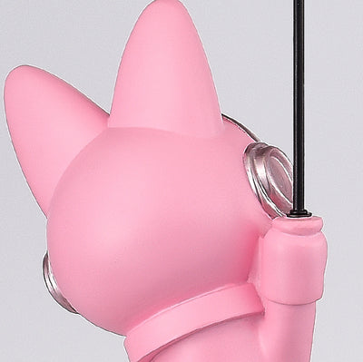 Contemporary Creative Cartoon Kids Space Rabbit Balloon Resin Plastic LED Table Lamp For Bedroom