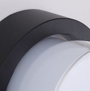 Luz de techo empotrada LED de aluminio fundido a presión acrílico cuadrado redondo cilíndrico minimalista moderno a prueba de agua para patio exterior 