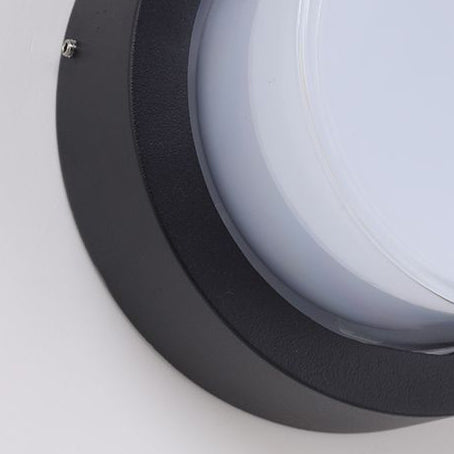 Luz de techo empotrada LED de aluminio fundido a presión acrílico cuadrado redondo cilíndrico minimalista moderno a prueba de agua para patio exterior 