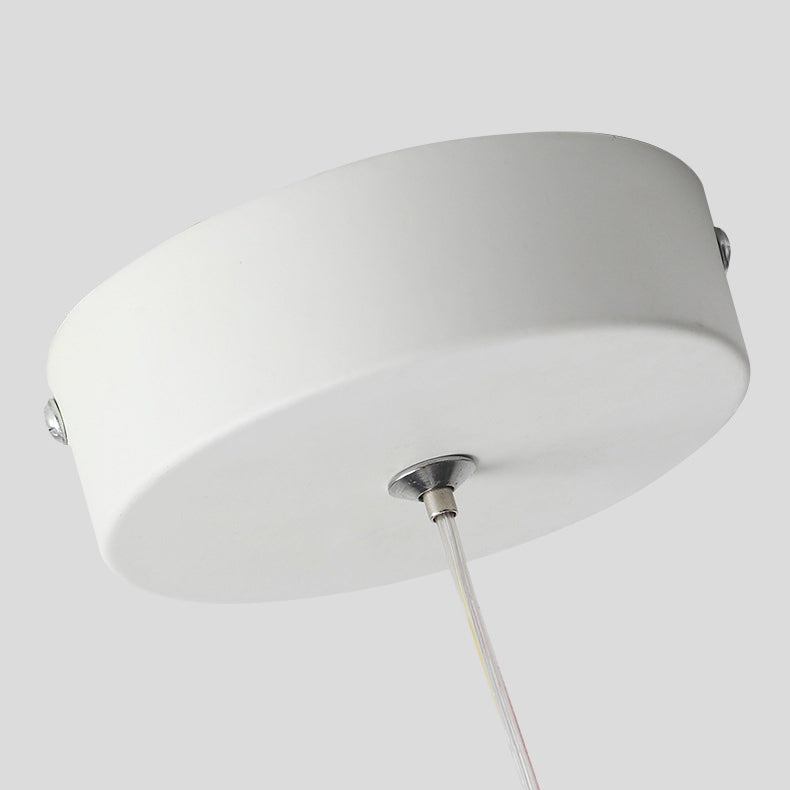 Lámpara colgante LED de aluminio acrílico en forma de triángulo con diseño minimalista moderno para sala de estar 