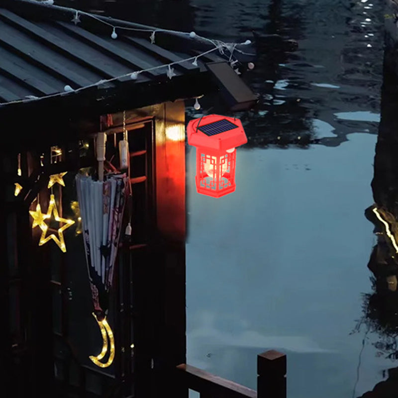 Traditionelle chinesische Solar-Wasserdichte Hof-Hohl-ABS-PC-LED-Außenlandschaft für Außenpatio 