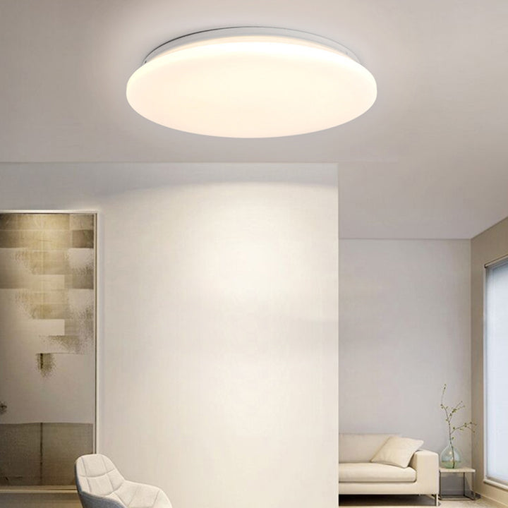 Moderne minimalistische runde Eisen-Acryl-LED-Deckenleuchte für das Wohnzimmer 