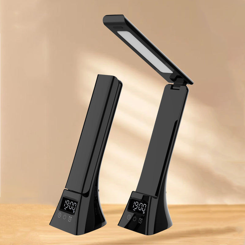 Modern Minimalist Rectangle Trapezoid Foldable ABS PC LED Table Lamp For Bedroom
