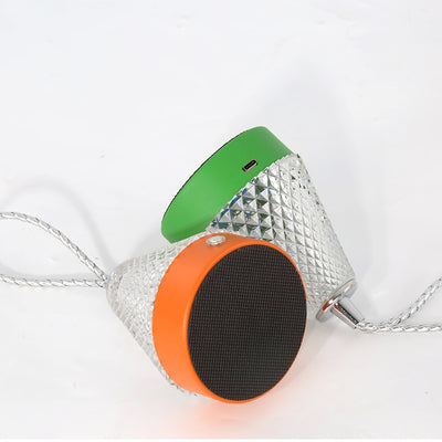 Moderne minimalistische runde Tischlampe aus Metall und Acryl mit LED für das Schlafzimmer 