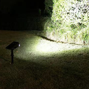 ضوء المناظر الطبيعية LED PE بيضاوي مستطيل مقاوم للماء بالطاقة الشمسية بأسلوب حديث وبسيط لأجل الحديقة 