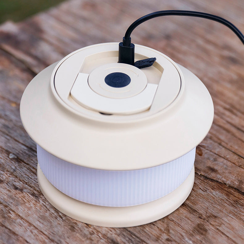Luz exterior LED de almacenamiento cilíndrico minimalista moderno larga de ABS PC para camping 