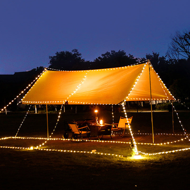 Luz exterior LED de almacenamiento cilíndrico minimalista moderno larga de ABS PC para camping 