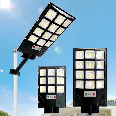 Luz LED exterior impermeable solar minimalista moderna de ABS PC en forma de rectángulo para patio exterior 