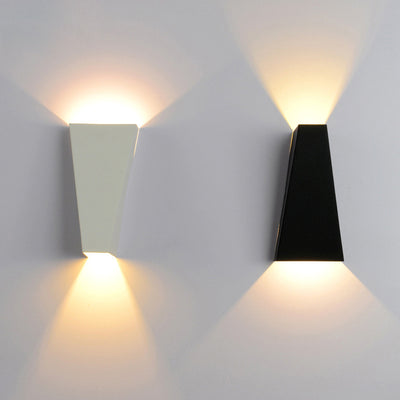 Applique murale LED moderne minimaliste étanche en aluminium moulé sous pression pour patio extérieur 