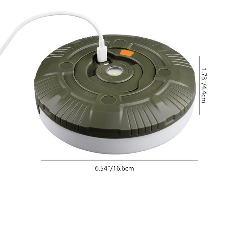 Modern Minimalist Waterproof Round Strip ABS PC LED Outdoor Light For Camping
