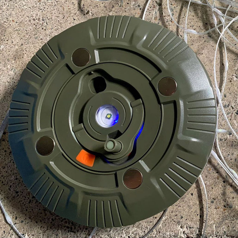 Modern Minimalist Waterproof Round Strip ABS PC LED Outdoor Light For Camping