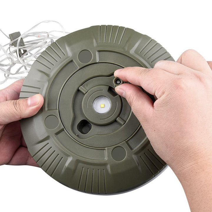 Modern Minimalist Waterproof Round Strip ABS PC LED Outdoor Light For Camping