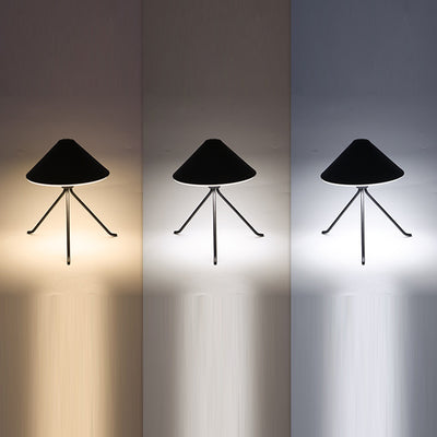 Lampadaire de table LED en fer acrylique contemporain pour chambre à coucher 