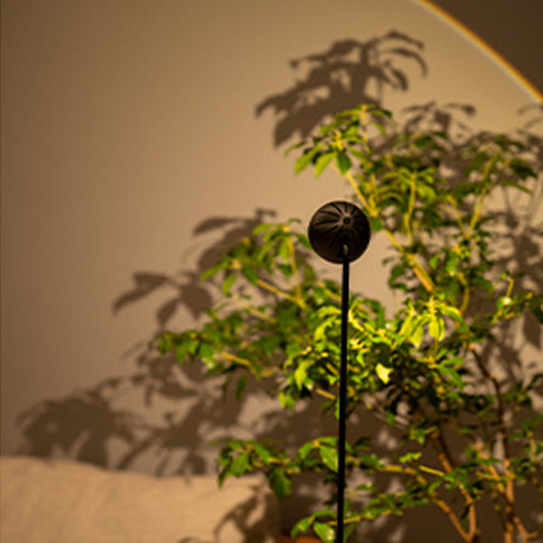 Modern Minimalist Semicircle Cylinder Aluminum Glass LED Standing Floor Lamp For Living Room